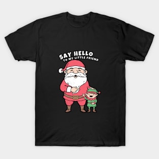 Christmas santa and Me T-Shirt